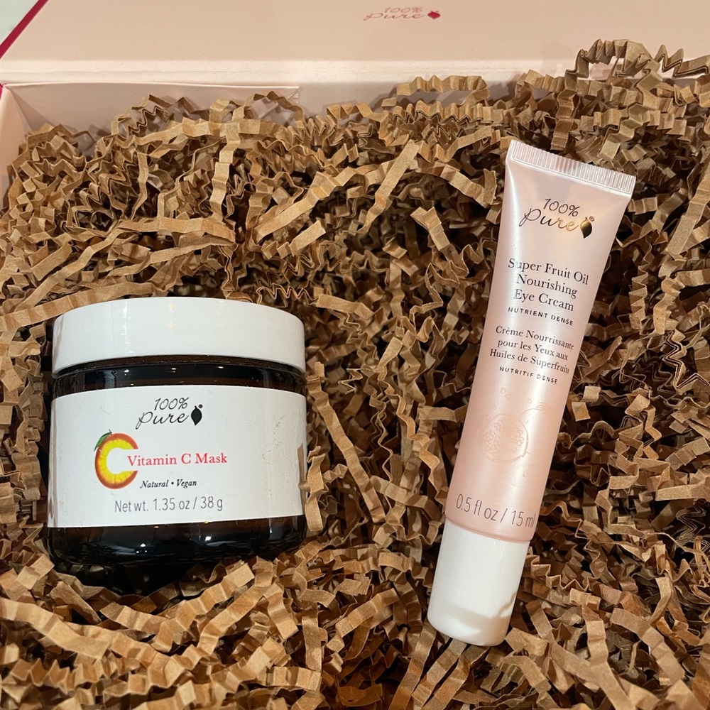 100% Pure Vitamin C Mask and Eye Cream Set